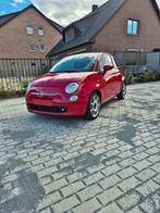Fiat 500 30.06.2009 152000 km Diesel Met rozenpapier, Auto's, Zwart, Leder en Stof, Particulier, Euro 4