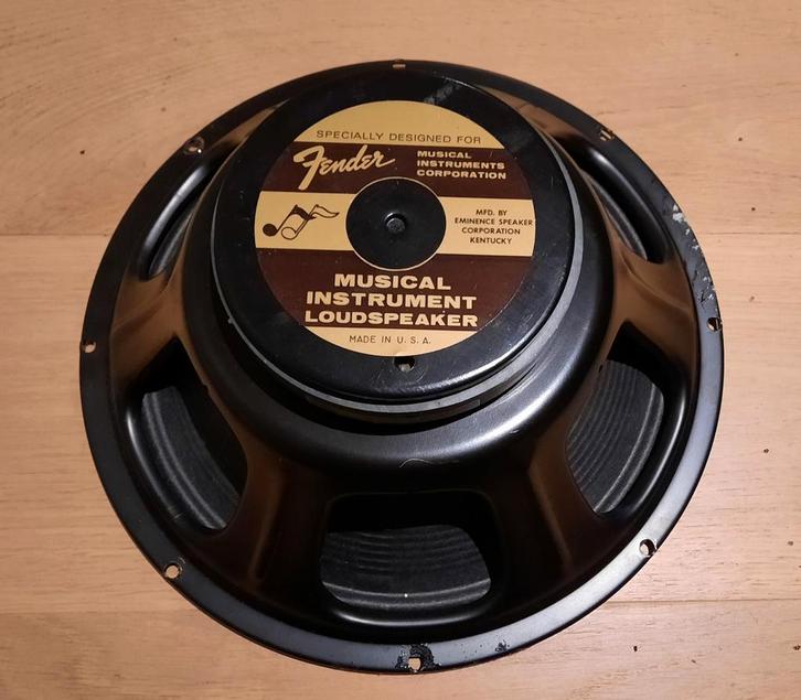 Fender / Eminence guitar speaker 12 " 8 ohm, Musique & Instruments, Instruments | Pièces, Utilisé, Enlèvement ou Envoi
