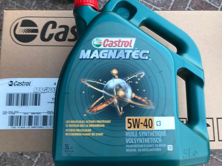 huile moteur Castrol MAGNATEC 5W40 ACEA C3, Auto diversen, Onderhoudsmiddelen, Ophalen
