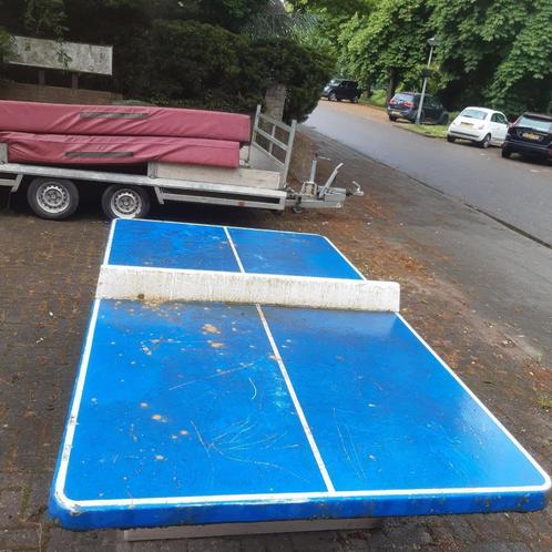 Tafeltennis Tafel Beton, Sport en Fitness, Tafeltennis, Gebruikt, Tafel Outdoor, Ophalen
