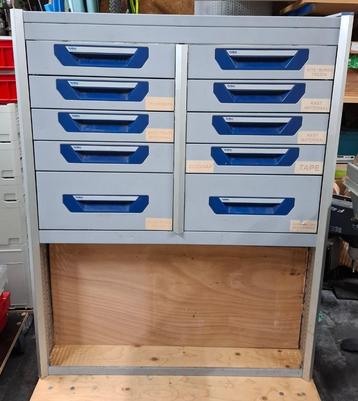 Sortimo schuiven blok bestelwagen beschikbaar voor biedingen