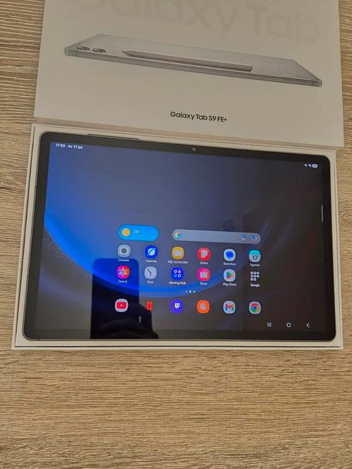 Samsung Galaxy Tab S9 FE+ 256 GB, Computers en Software, Android Tablets, Zo goed als nieuw, Wi-Fi, 12 inch, 256 GB, Uitbreidbaar geheugen