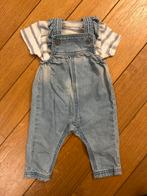 Jeanspak overall met t-shirt (set), Ophalen of Verzenden, Gebruikt, Meisje, Setje