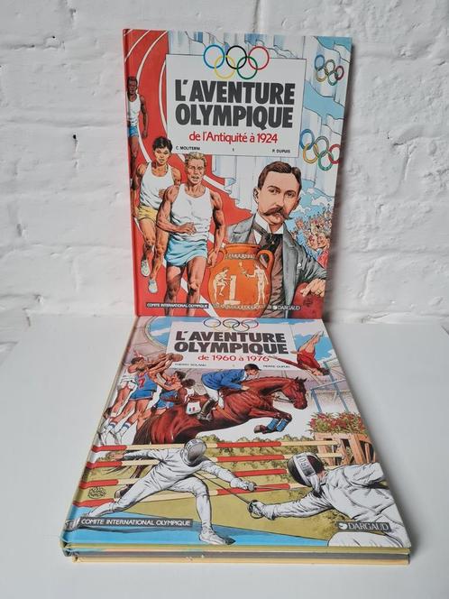 4 x L'Aventure Olympique (Dargaud), Livres, BD, Comme neuf, Enlèvement ou Envoi