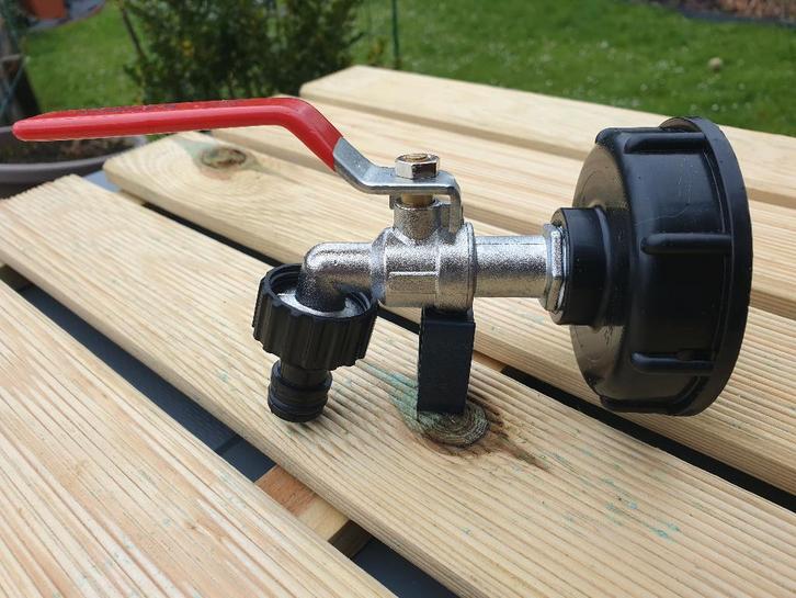 Vanne IBC 1/2, Jardin & Terrasse, Arroseurs de jardin, Neuf, Arroseur manuel, Enlèvement ou Envoi