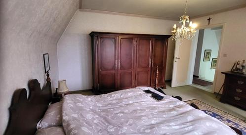 2 persoons slaapkamer in massief hout, Maison & Meubles, Chambre à coucher | Chambres à coucher complètes, Utilisé, Deux personnes