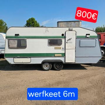 Caravane Chateau Werfkeet Mancave Play Caravan Club-House Co, Enlèvement