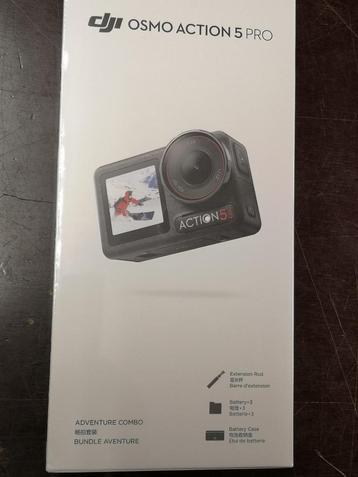 DJI Action 5 Pro Adventure Combo, Audio, Tv en Foto, Actiecamera's, Ophalen of Verzenden, Nieuw, Overige merken