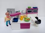Playmobil luxe villa keuken 5582, Kinderen en Baby's, Speelgoed | Playmobil, Zo goed als nieuw, Ophalen