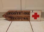 Panneau WW2 médical - Poste de secours, Envoi