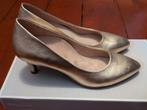 Tamaris gouden leren hakken 36,5, Kleding | Dames, Schoenen, Ophalen of Verzenden, Nieuw, Pumps
