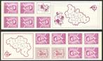 BELGIE 1969 * Boekjes 1 en 2 + de volledige combinaties, Orginele gom, Ophalen of Verzenden, Zonder stempel, Postfris