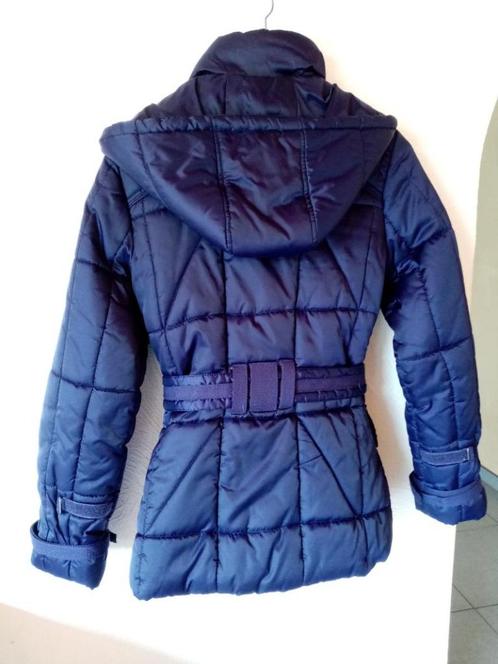 Vero Moda : paars parka , regenjas met kap afneembaar , M, Kleding | Dames, Jassen | Winter, Zo goed als nieuw, Maat 38/40 (M)