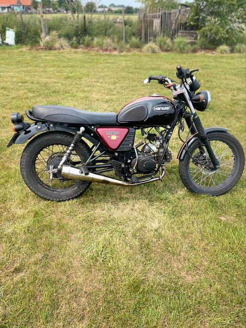 Hanway raw 50 cafe racer, Fietsen en Brommers, Brommers | Overige merken, Gebruikt, Klasse B (45 km/u), Ophalen