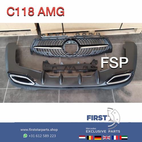 W118 C118 X118 CLA KLASSE 2021 AMG GRIL + AMG DIFFUSER COMPL, Auto-onderdelen, Overige Auto-onderdelen, Mercedes-Benz, Gebruikt