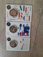 2 euro Frankrijk 2020 Medisch onderzoek 3 Coincards, Ophalen of Verzenden, Frankrijk, Overige waardes, Setje
