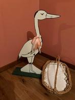 Houten ooievaar Geboorte, Enlèvement, Utilisé, Tableau de naissance