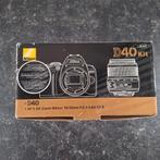 Nikon D40 DSLR Kit with AF-S DX Zoom-Nikkor 18-55mm, Ophalen of Verzenden, Zo goed als nieuw