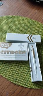 Pen en boekje Citroën 100 jaar merk, Ophalen of Verzenden, Nieuw, Vulpen