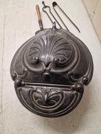 Ancien bac a charbon avec accessoires, Antiquités & Art, Antiquités | Accessoires de maison, Enlèvement