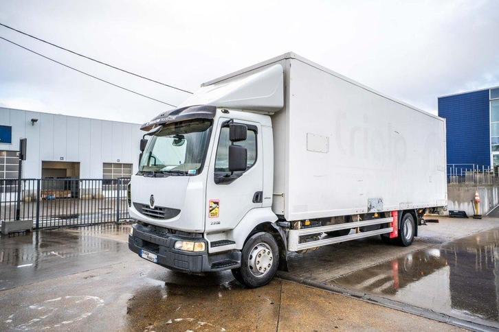Renault MIDLUM 220 (16T)+ DHOLLANDIA 2T. (bj 2012), Auto's, Vrachtwagens, Bedrijf, Te koop, Airconditioning, Elektrische ramen