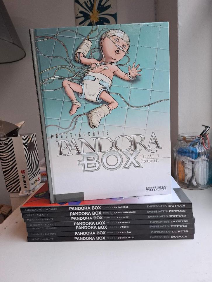 PANDORA BOX TOMES 1 à 8 SERIE COMPLETE TBE TOUS EO, Livres, BD, Comme neuf, Série complète ou Série, Enlèvement ou Envoi