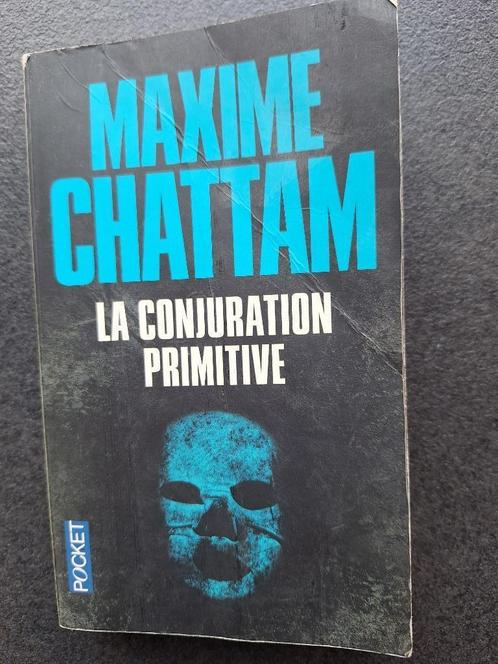 Maxime Chattam - la conjuration primitive, Boeken, Thrillers, Gelezen, Europa overig, Ophalen of Verzenden