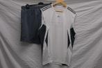 Adidas Tank-top (XL) & Short (L), Ophalen, Fitness, Wit, Maat 56/58 (XL)