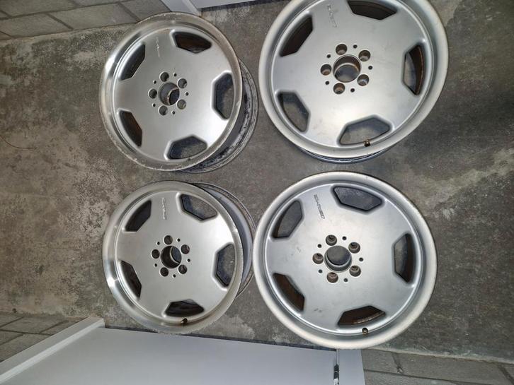 Mercedes 18 inch breedset AMG monoblock origineel, Auto-onderdelen, Banden en Velgen, Velg(en), 18 inch, Ophalen
