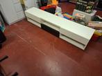 IKEA tv meubel wit zwart 180cm, Huis en Inrichting, Kasten |Televisiemeubels, Ophalen