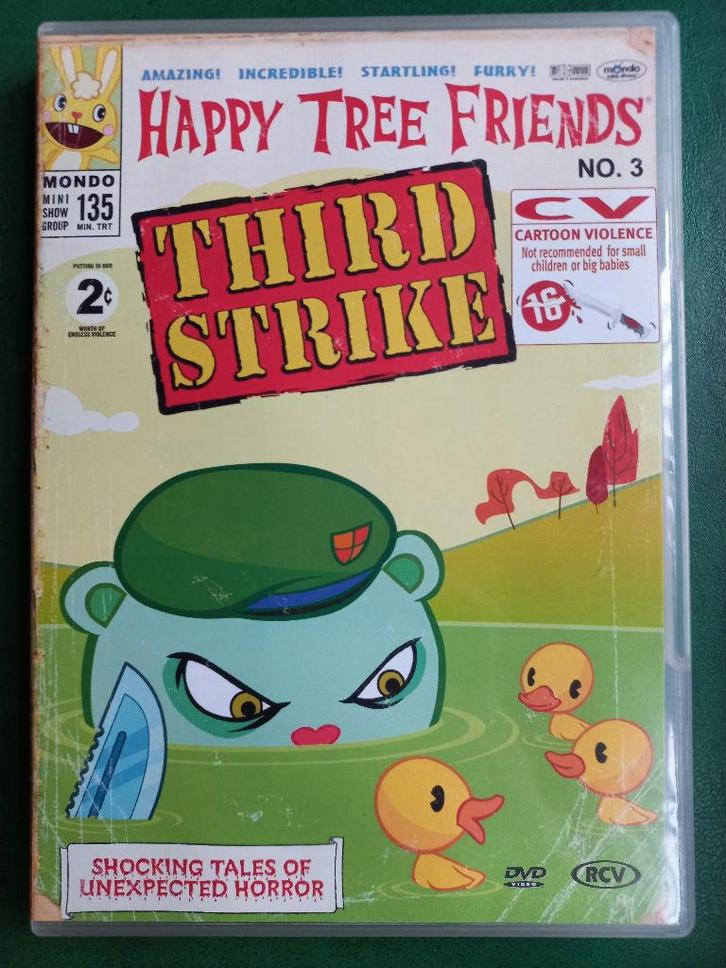 Happy Tree Friends : Troisième attaque, CD & DVD, DVD | Films d'animation & Dessins animés, Comme neuf, Américain, À partir de 16 ans
