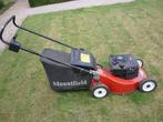 Benzine grasmaaier, Tuin en Terras, Grasmaaiers, Ophalen, Gebruikt, Mountfield (Stiga), Opvangbak