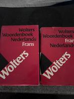 Wolters woordenboek, Ophalen, Gelezen, Frans