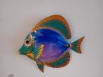 Muurdecoratie kleurrijke vis, Maison & Meubles, Accessoires pour la Maison | Décorations murale, Enlèvement ou Envoi