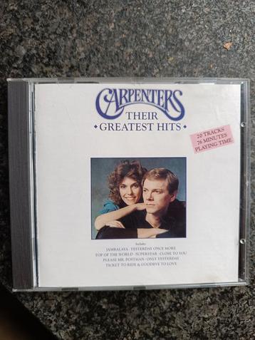 Carpenters : Their greatest hits beschikbaar voor biedingen