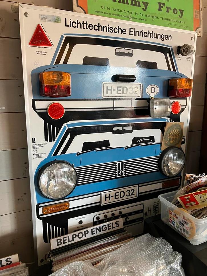 Schaalmodel van autorijschool, Collections, Rétro, Enlèvement