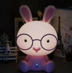 Nachtlamp konijn 30cm, Enlèvement, Comme neuf
