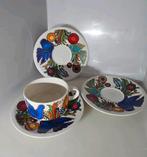 Villeroy Boch Acapulco 1 kopje en 3 ondertassen, Huis en Inrichting, Ophalen of Verzenden, Zo goed als nieuw