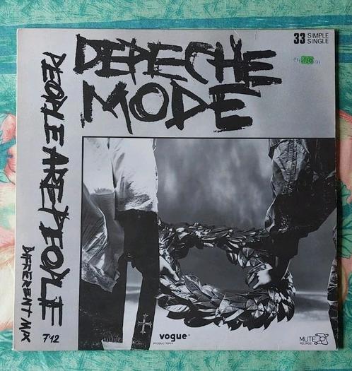 Depeche-modus. 12'. Mensen zijn mensen. Frankrijk, Cd's en Dvd's, Vinyl | Pop, Gebruikt, 1980 tot 2000, 12 inch, Ophalen of Verzenden