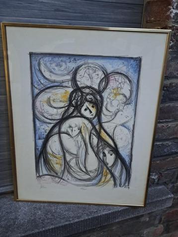 Lithographie signe bacon beschikbaar voor biedingen