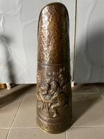 Antieke koperen kolenemmer, Ophalen