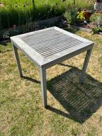 Bristol tuintafel 4 personen teak, Tuin en Terras, Tuintafels, Ophalen, Gebruikt, Vierkant, Teakhout