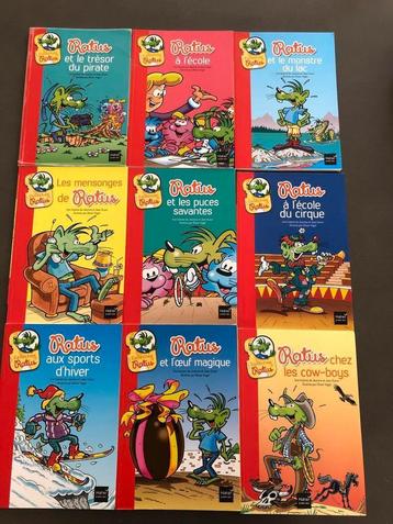 Lot de 9 livres Ratus - bons lecteurs - 7/8 ans et plus