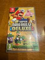 Super mario bros u deluxe nintendo switch, Games en Spelcomputers, Games | Nintendo Switch, Ophalen of Verzenden, Zo goed als nieuw