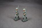 2 Marcherende Duitse soldaten - LINEOL, Ophalen of Verzenden