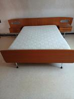 retro bed, Ophalen, Gebruikt, Jaren 60, Bruin