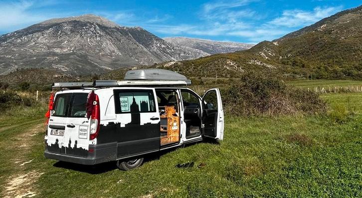 Mercedes Vito Campervan – 2013 – Volledig ingericht, Caravans en Kamperen, Mobilhomes, Particulier, tot en met 2, Buscamper of Camperbus