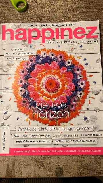 Magazin Happinez, Enlèvement ou Envoi, Comme neuf