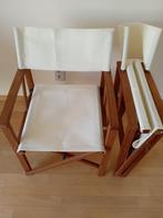 2 fauteuils pliables, toiles démontables et lavables, Maison & Meubles, Fauteuils, Comme neuf