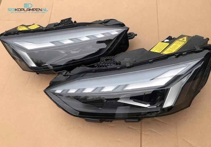 Audi RS5 8W6 facelift Laser koplamp koplampen links rechts, Auto-onderdelen, Verlichting, Audi, Gebruikt, Herkomst onderdeel bekend
